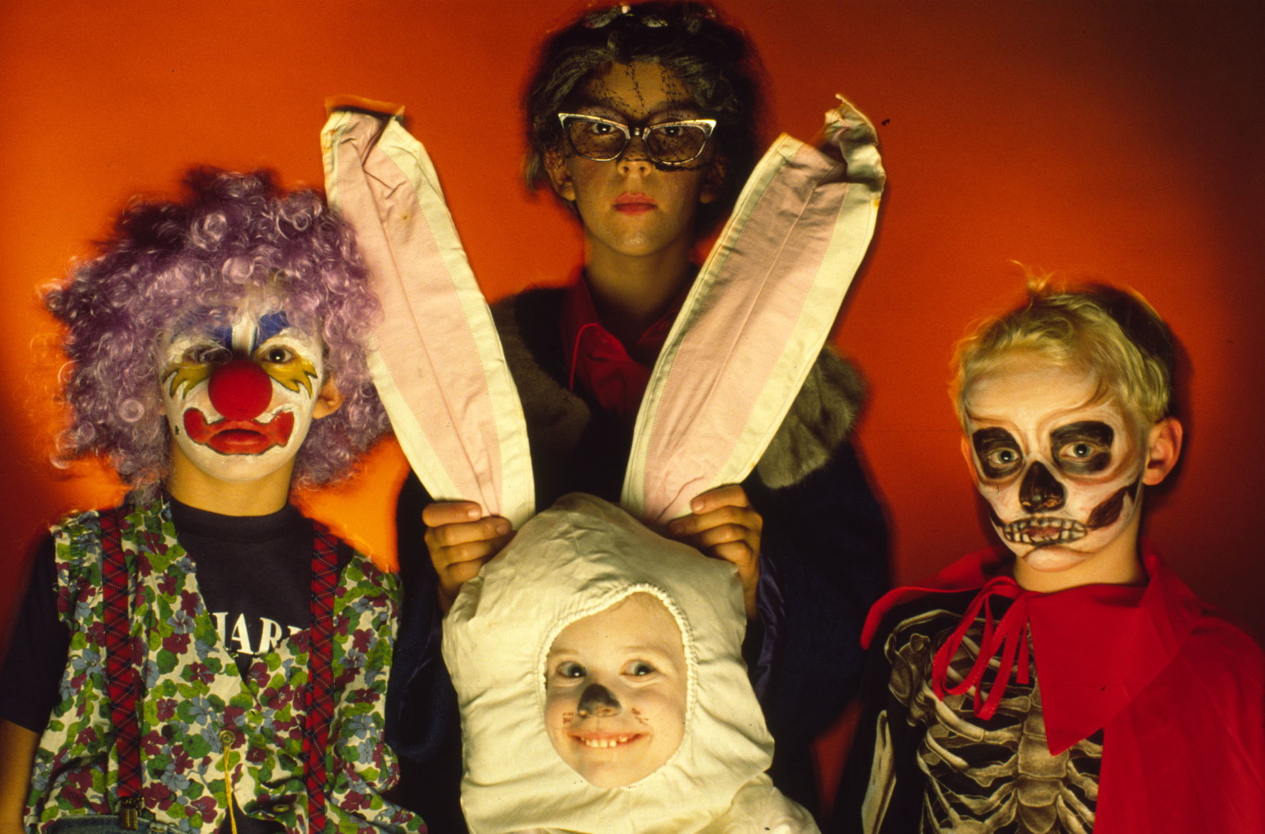 Face painting contest, 1991